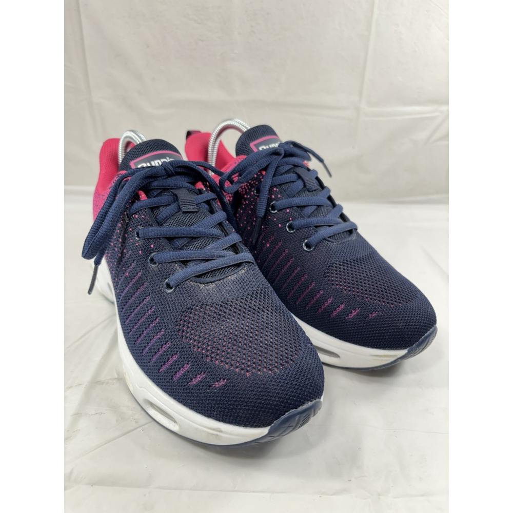 FLARUT Air Running Shoes Lightweight Sneaker Size 7.5 PINK BLUE